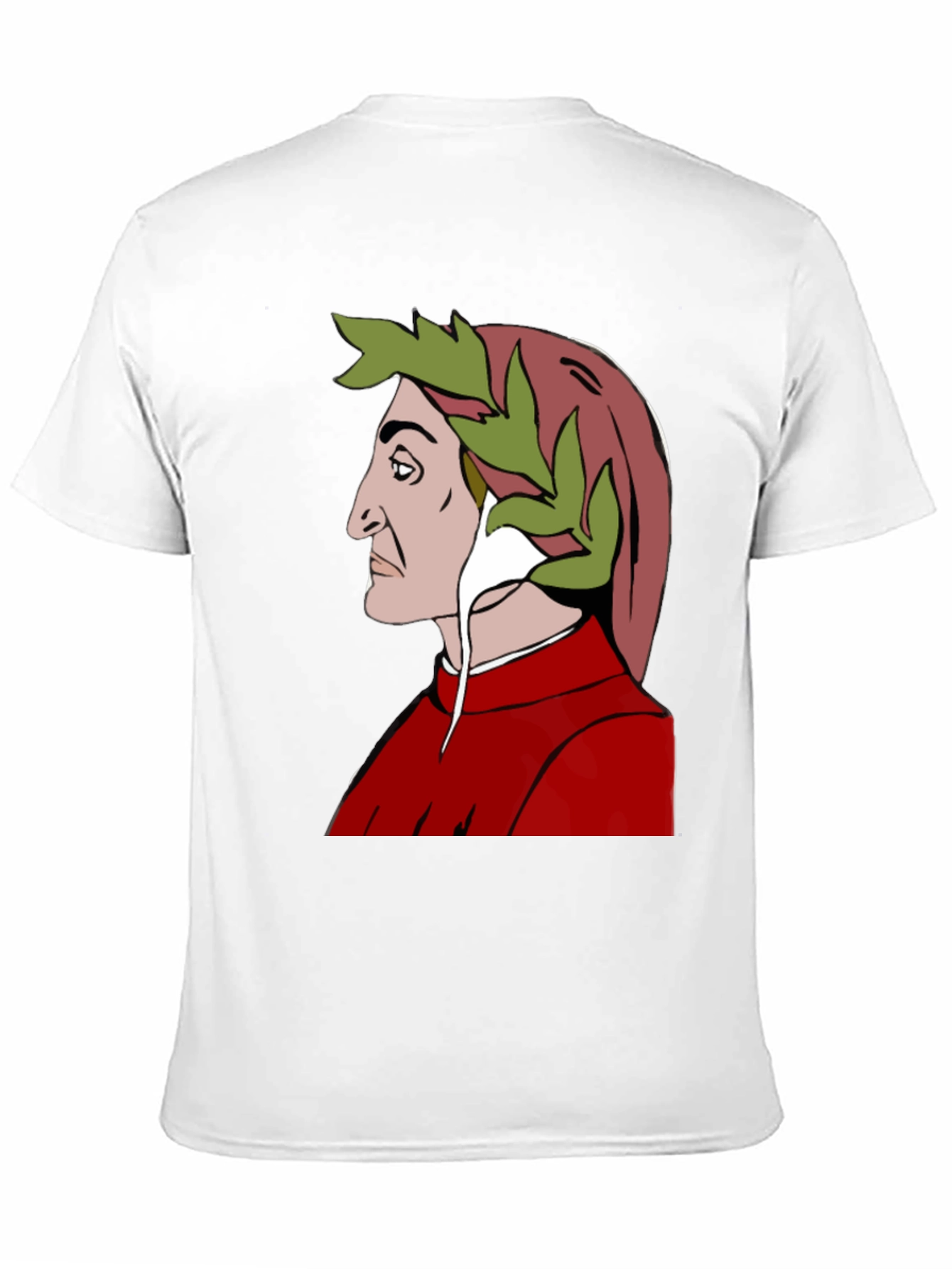 Dante Alighieri T-Shirt - Classic Poet Portrait Tee