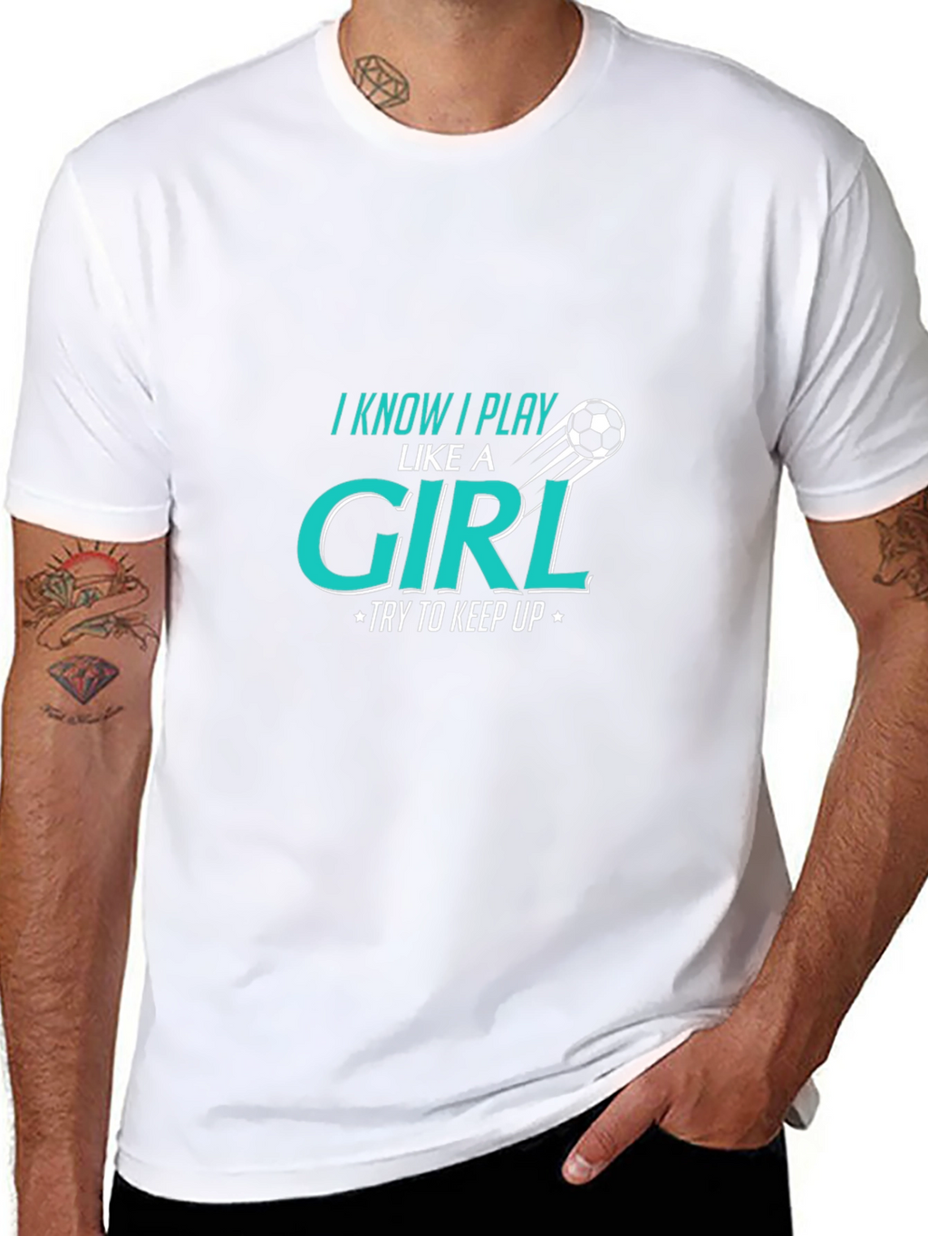 I Know I Play Like a Girl T-Shirt