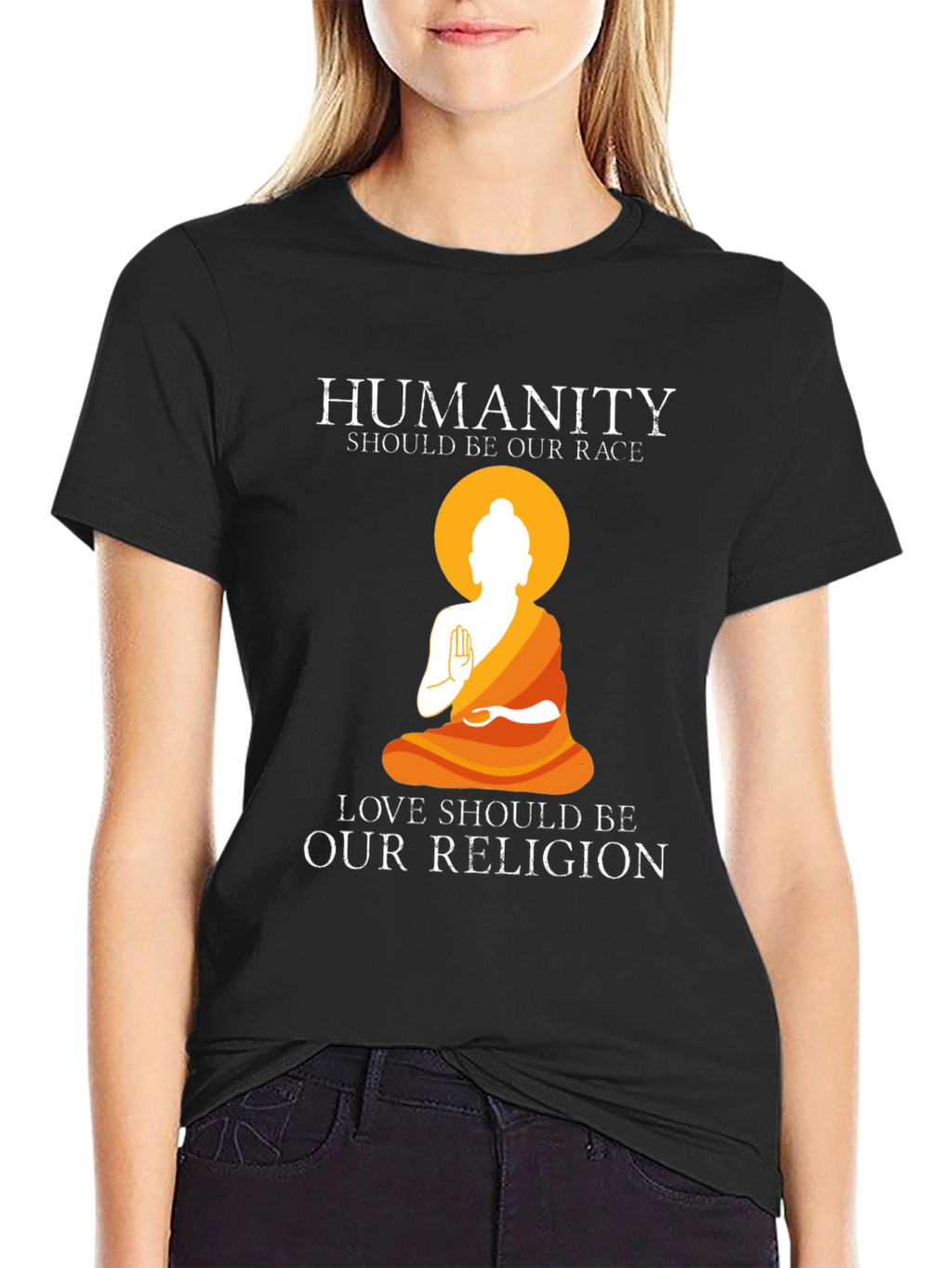 Humanity Race Religion Graphic Tee