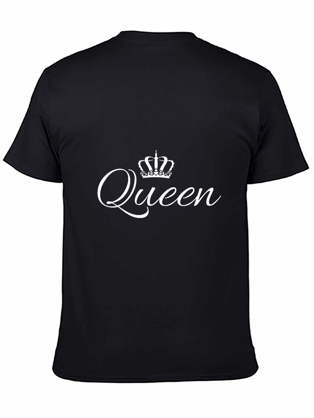 Queen Crown Black T-Shirt
