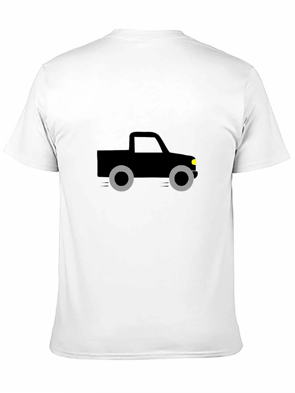 Cool Graphic Truck Tee - Black Unisex T-Shirt