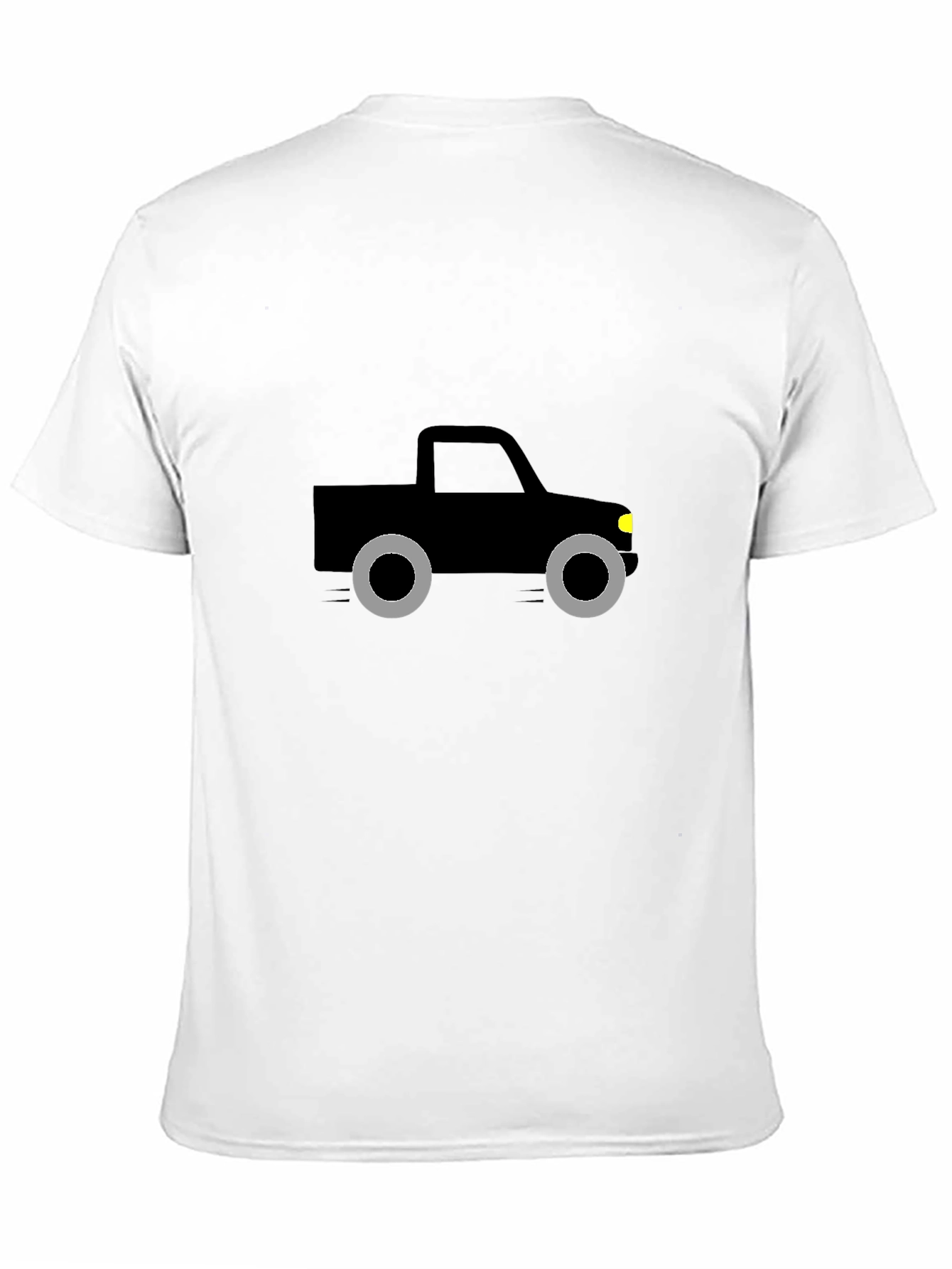 Cool Graphic Truck Tee - Black Unisex T-Shirt