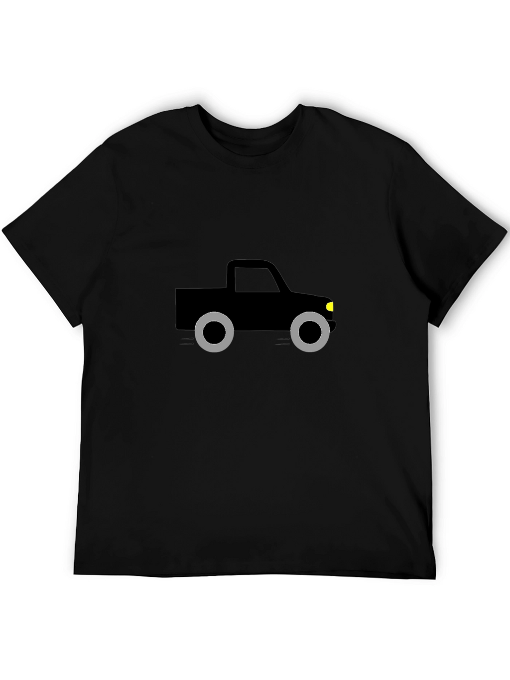 Cool Graphic Truck Tee - Black Unisex T-Shirt