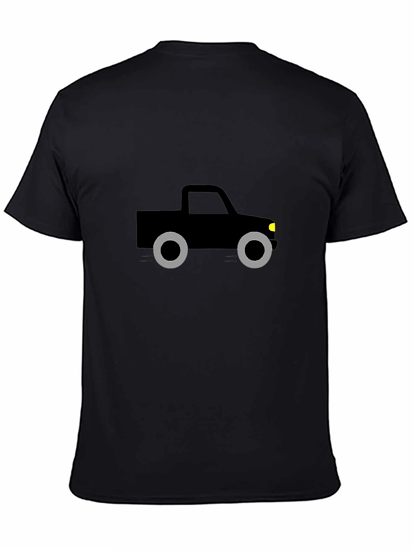 Cool Graphic Truck Tee - Black Unisex T-Shirt