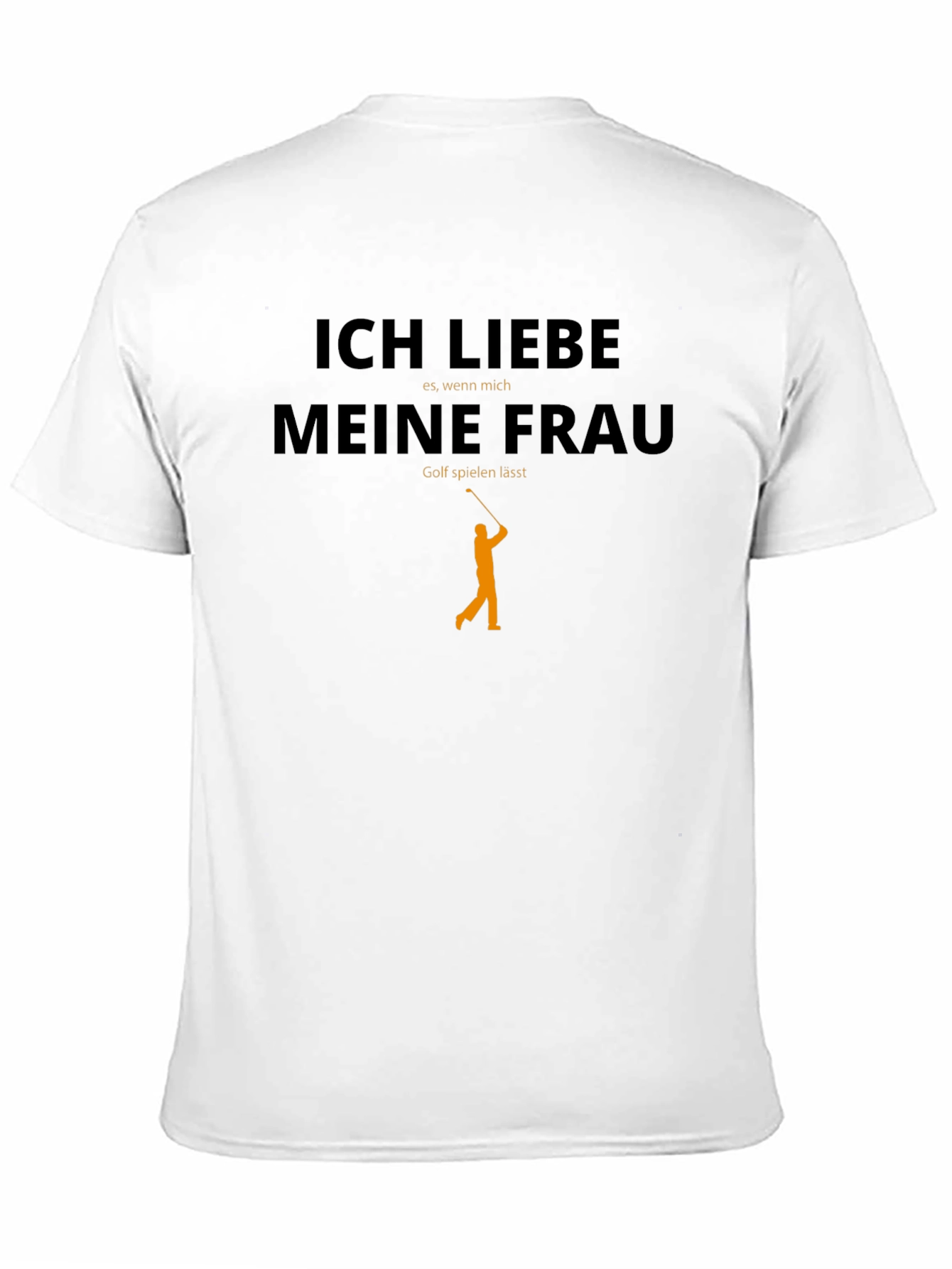 Ich Liebe Meine Frau Golf T-Shirt