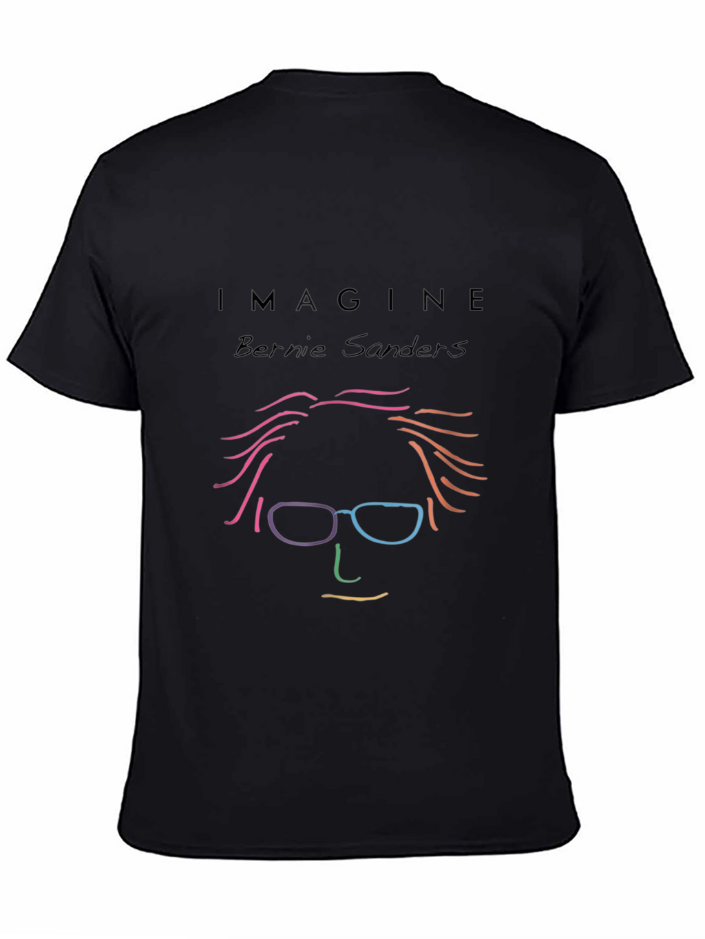 Imagine Bernie Sanders Graphic T-Shirt