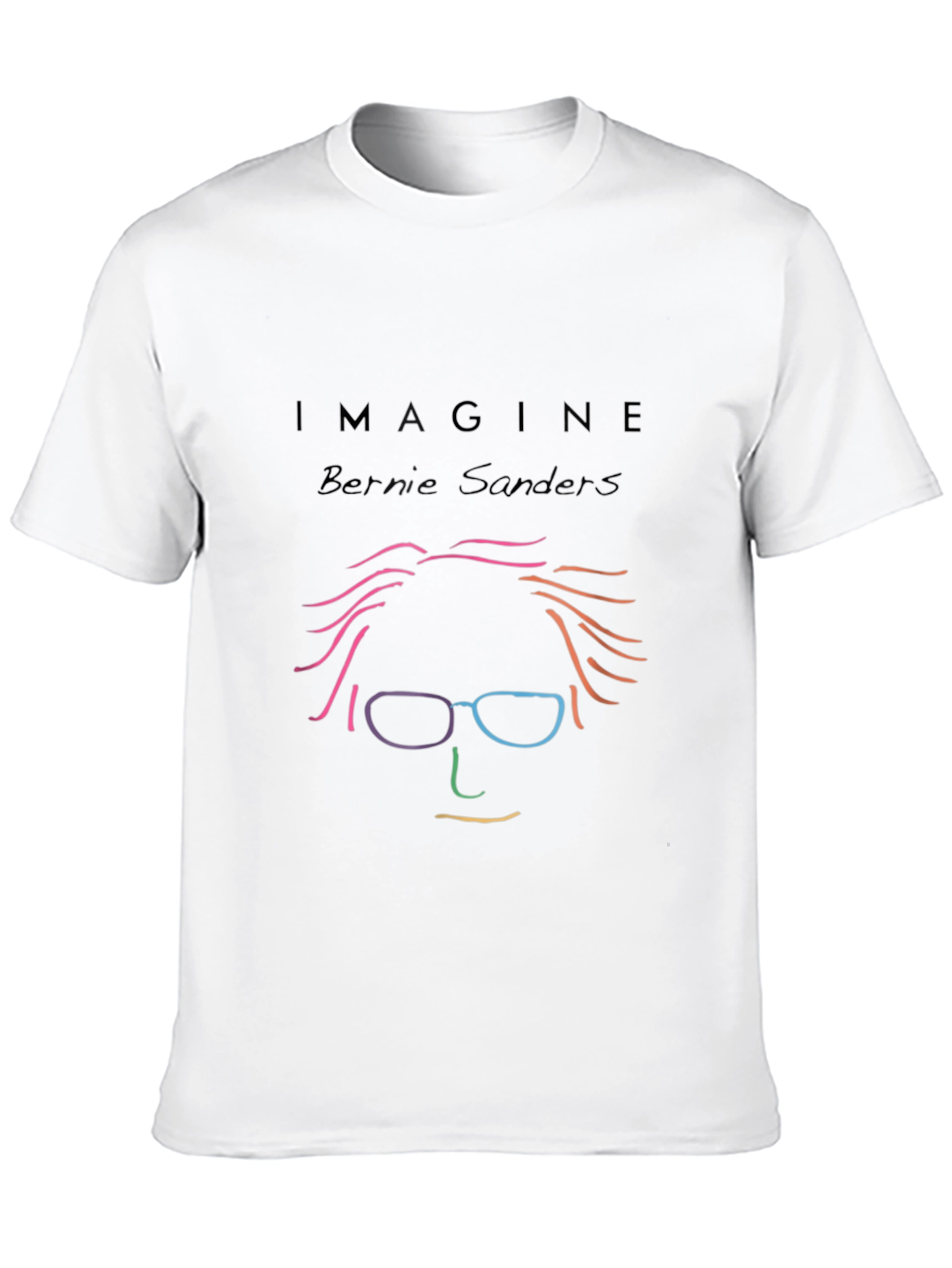 Imagine Bernie Sanders Graphic T-Shirt