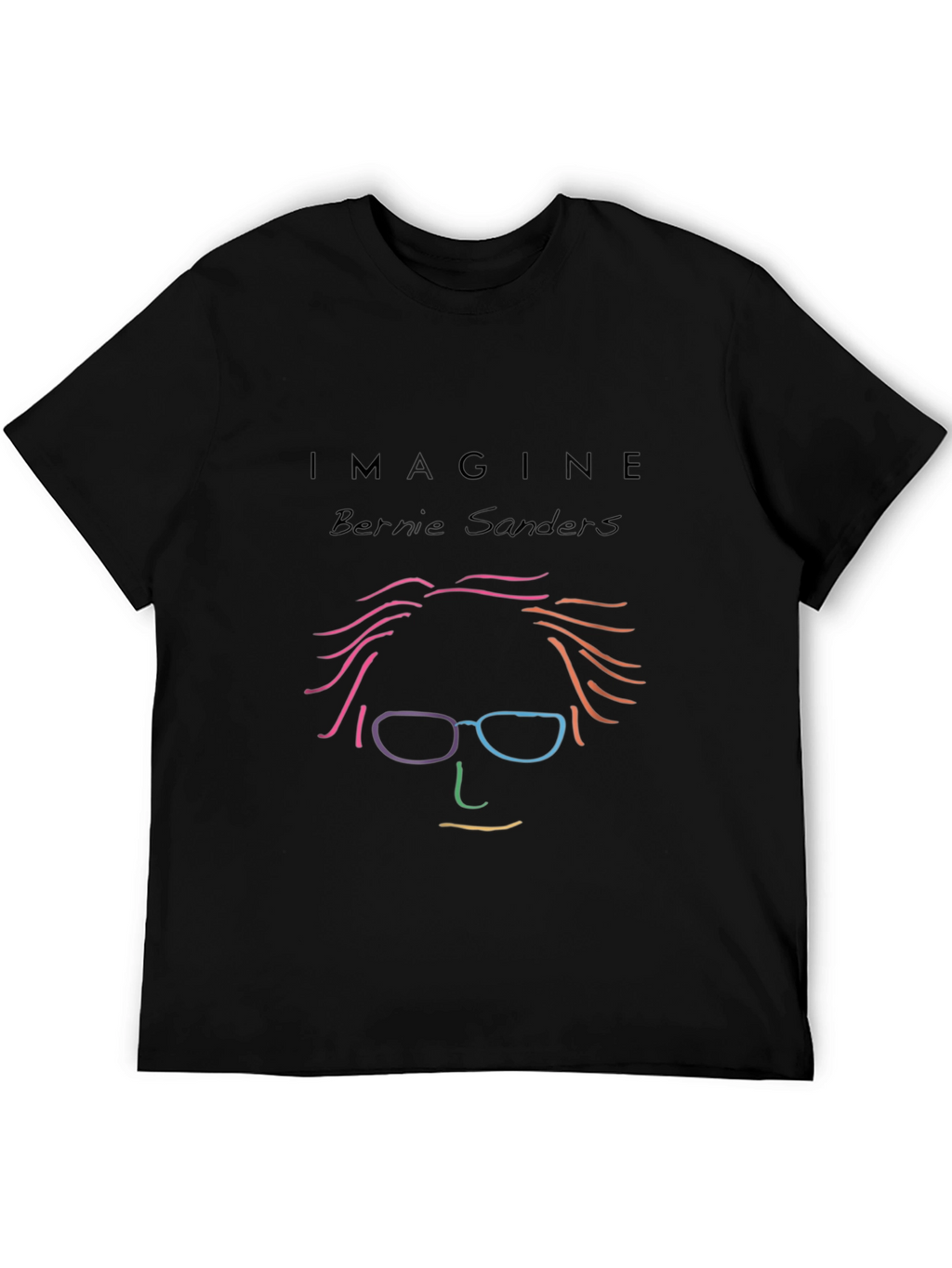 Imagine Bernie Sanders Graphic T-Shirt