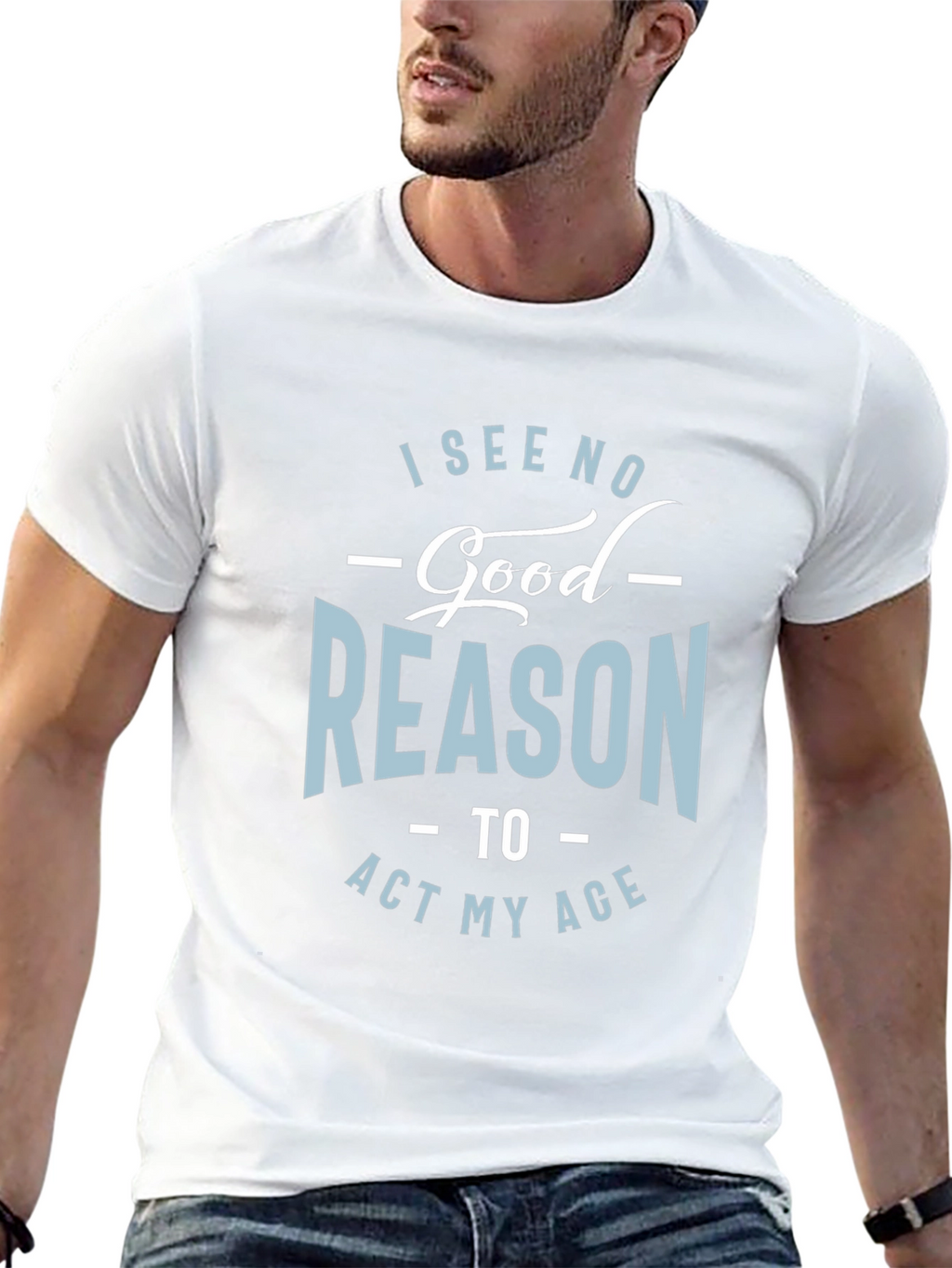 Funny Act My Age Graphic Tee