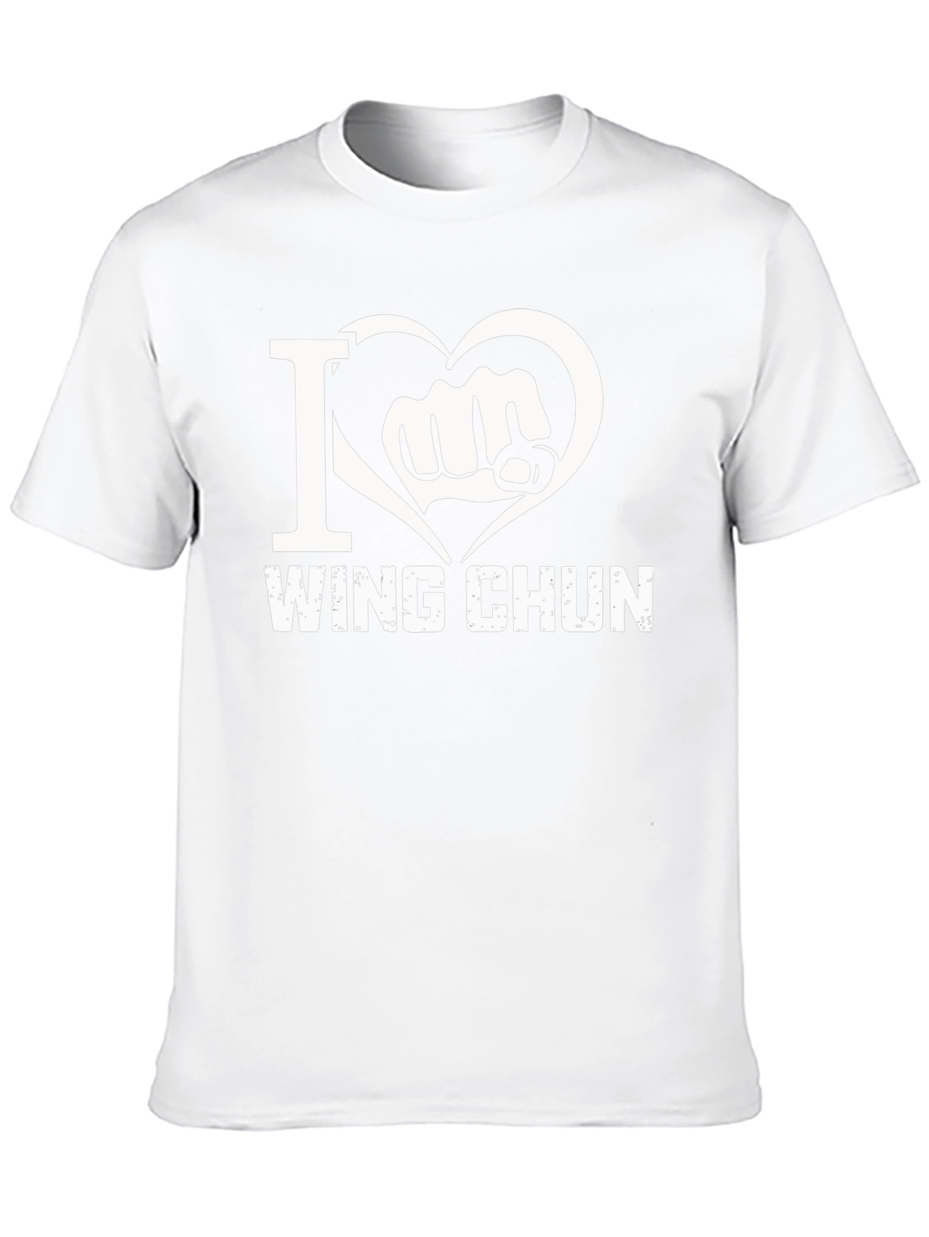 I Love Wing Chun Black T-Shirt