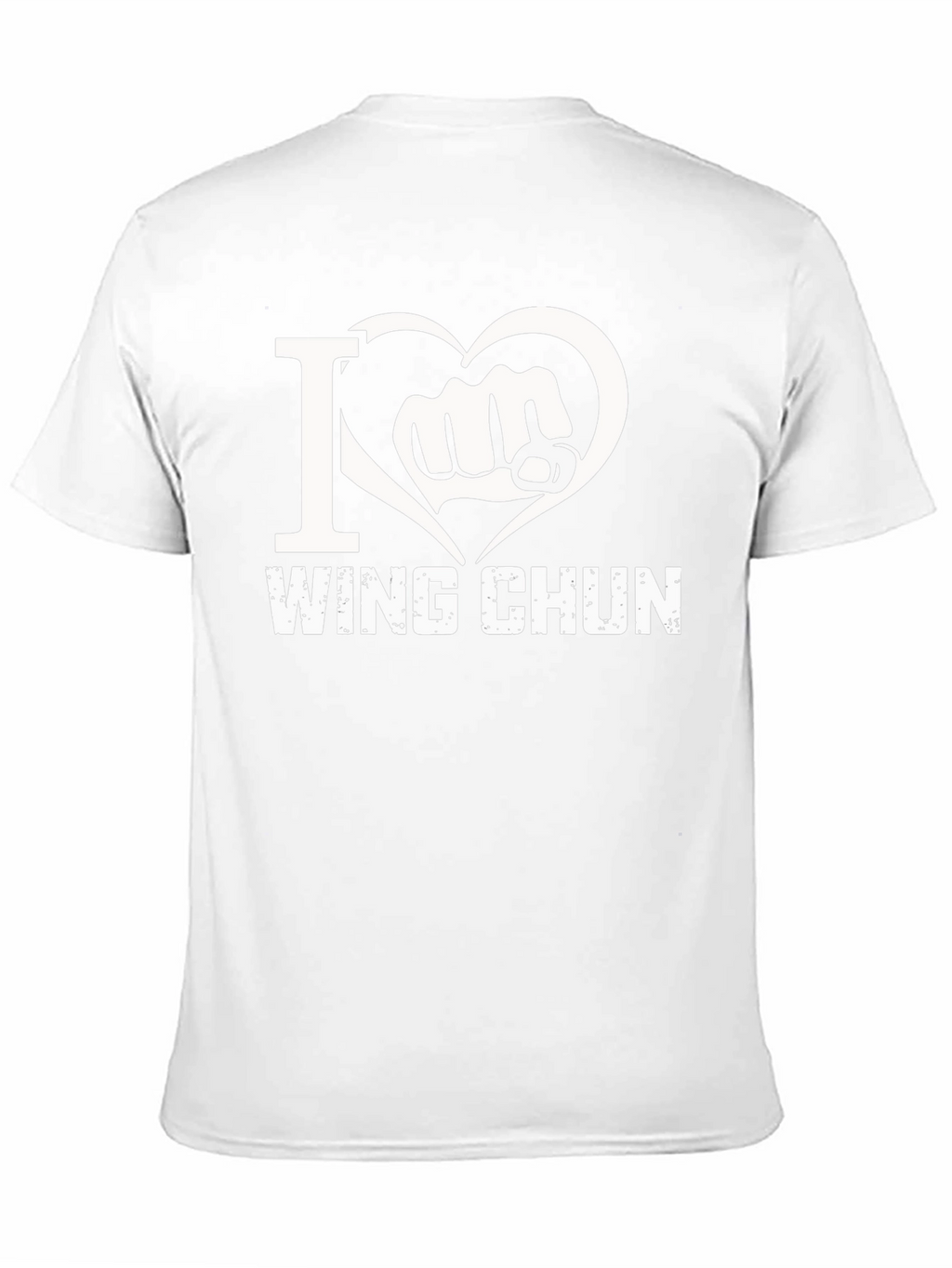 I Love Wing Chun Black T-Shirt