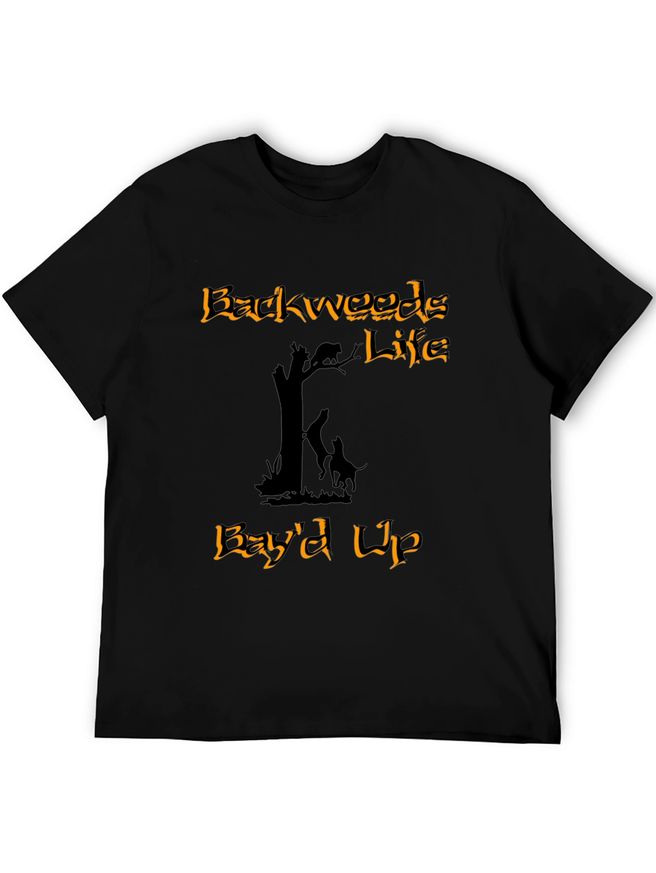 Backwoods Life Bayd Up Black T-Shirt