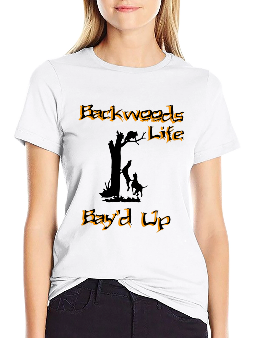 Backwoods Life Bayd Up Black T-Shirt