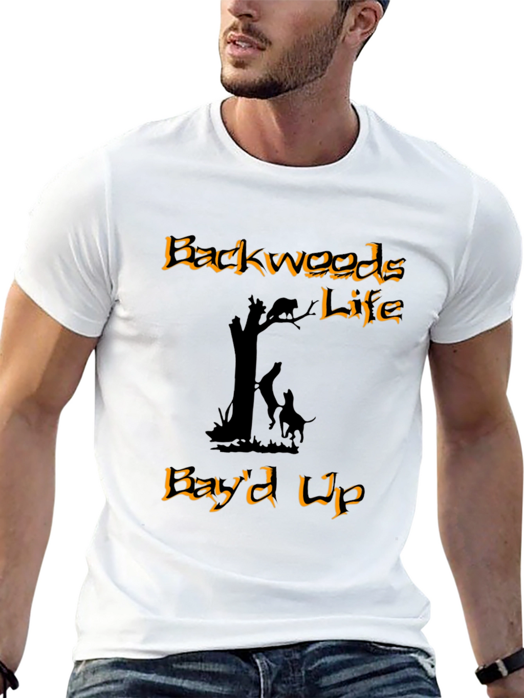 Backwoods Life Bayd Up Black T-Shirt