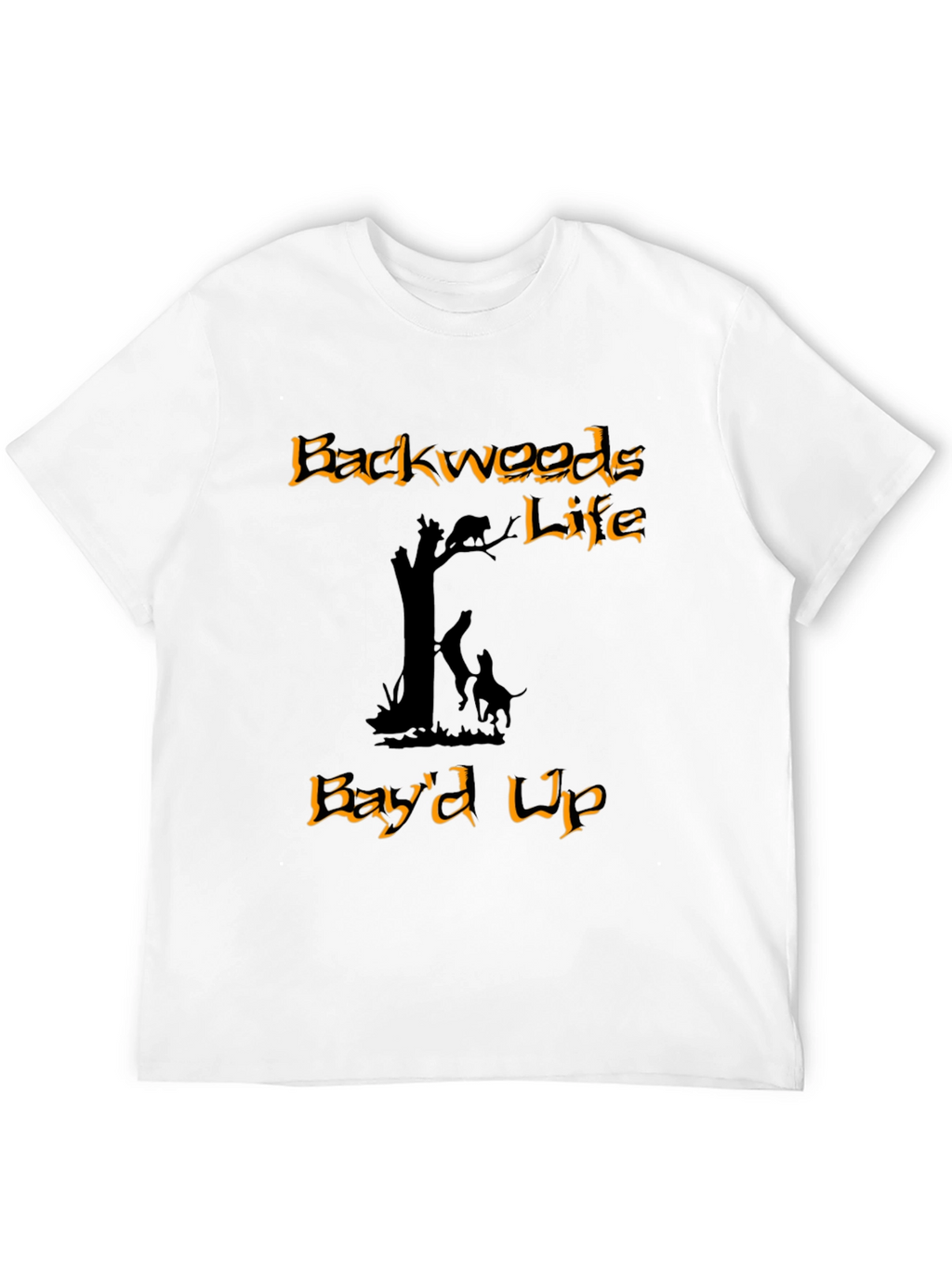 Backwoods Life Bayd Up Black T-Shirt