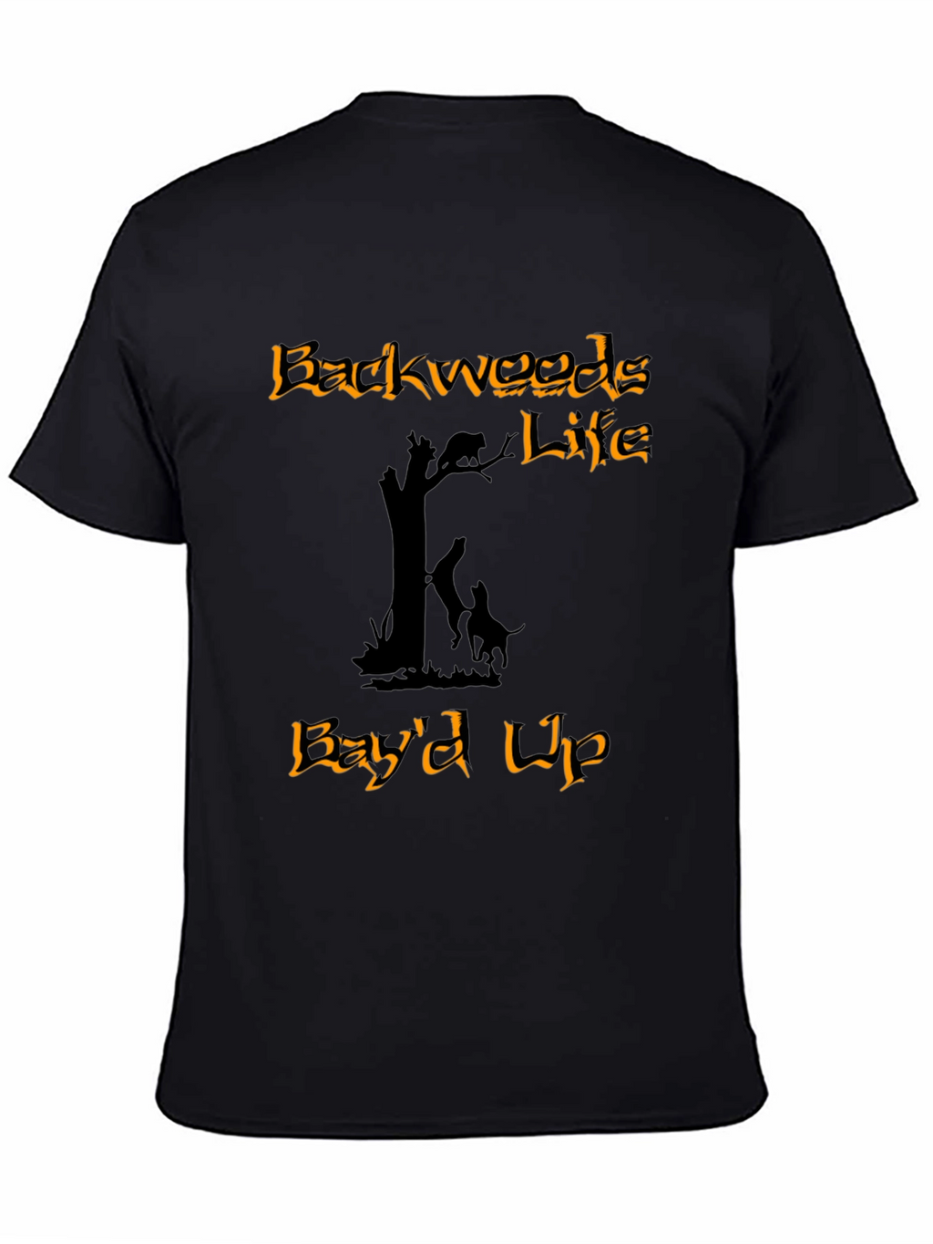 Backwoods Life Bayd Up Black T-Shirt
