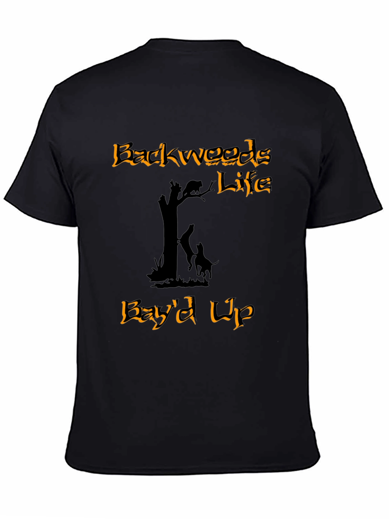 Backwoods Life Bayd Up Black T-Shirt
