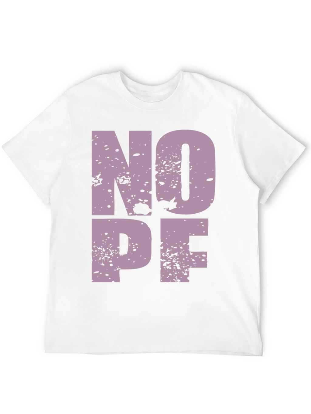 NOPE Graphic T-Shirt - Soft Black Crew Neck Tee
