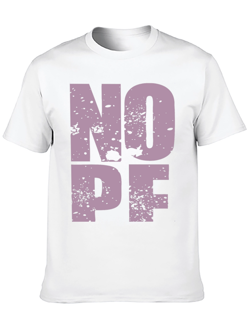 NOPE Graphic T-Shirt - Soft Black Crew Neck Tee