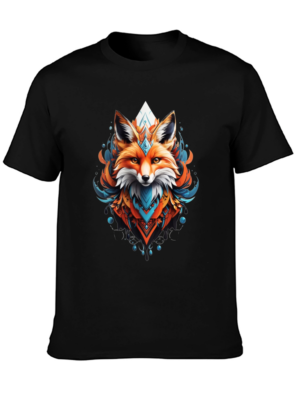 Geometric Fox Graphic Tee