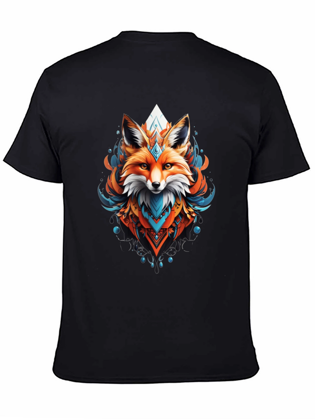 Geometric Fox Graphic Tee