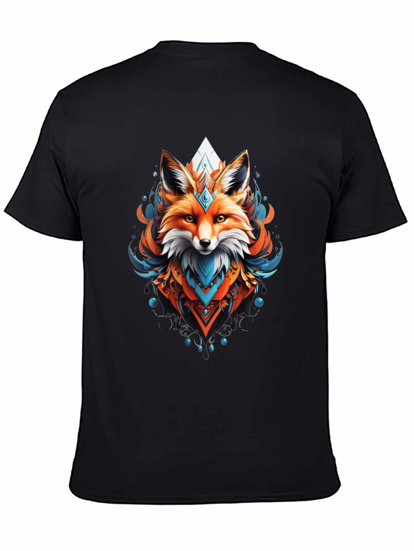 Geometric Fox Graphic Tee