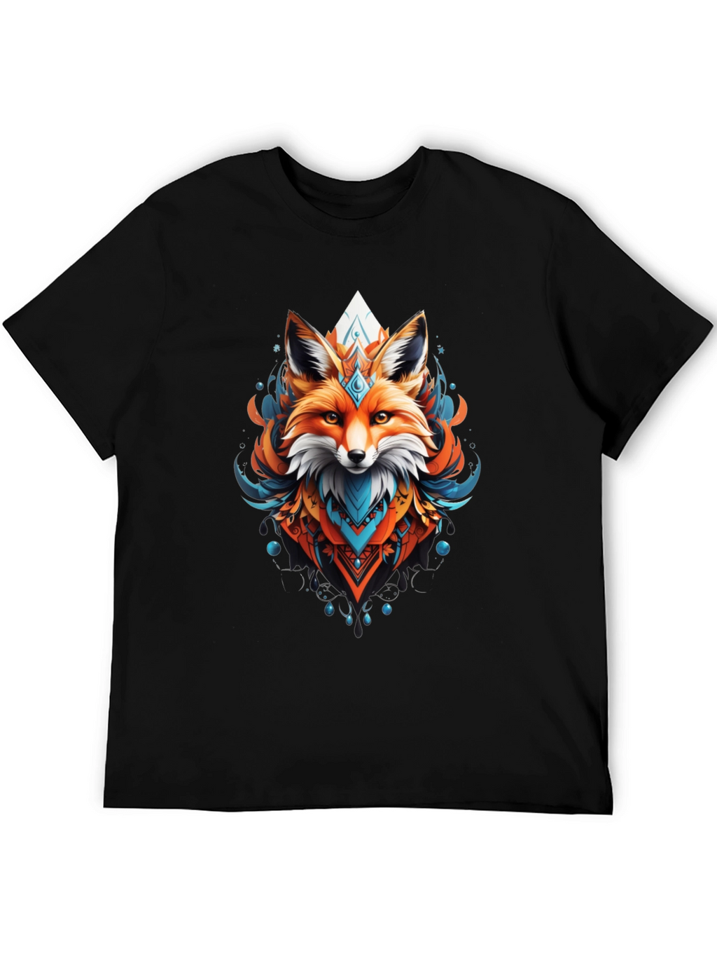 Geometric Fox Graphic Tee