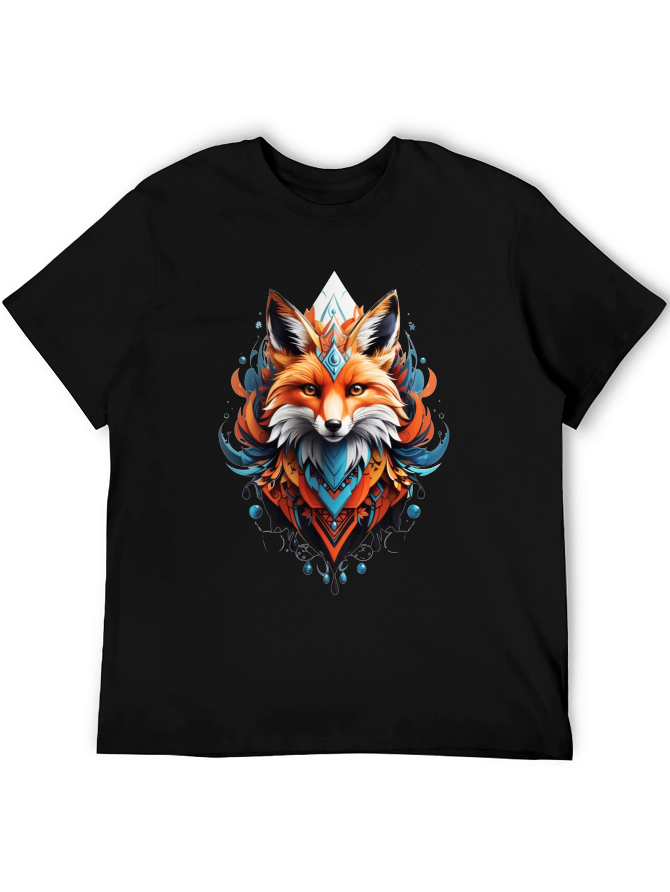 Geometric Fox Graphic Tee