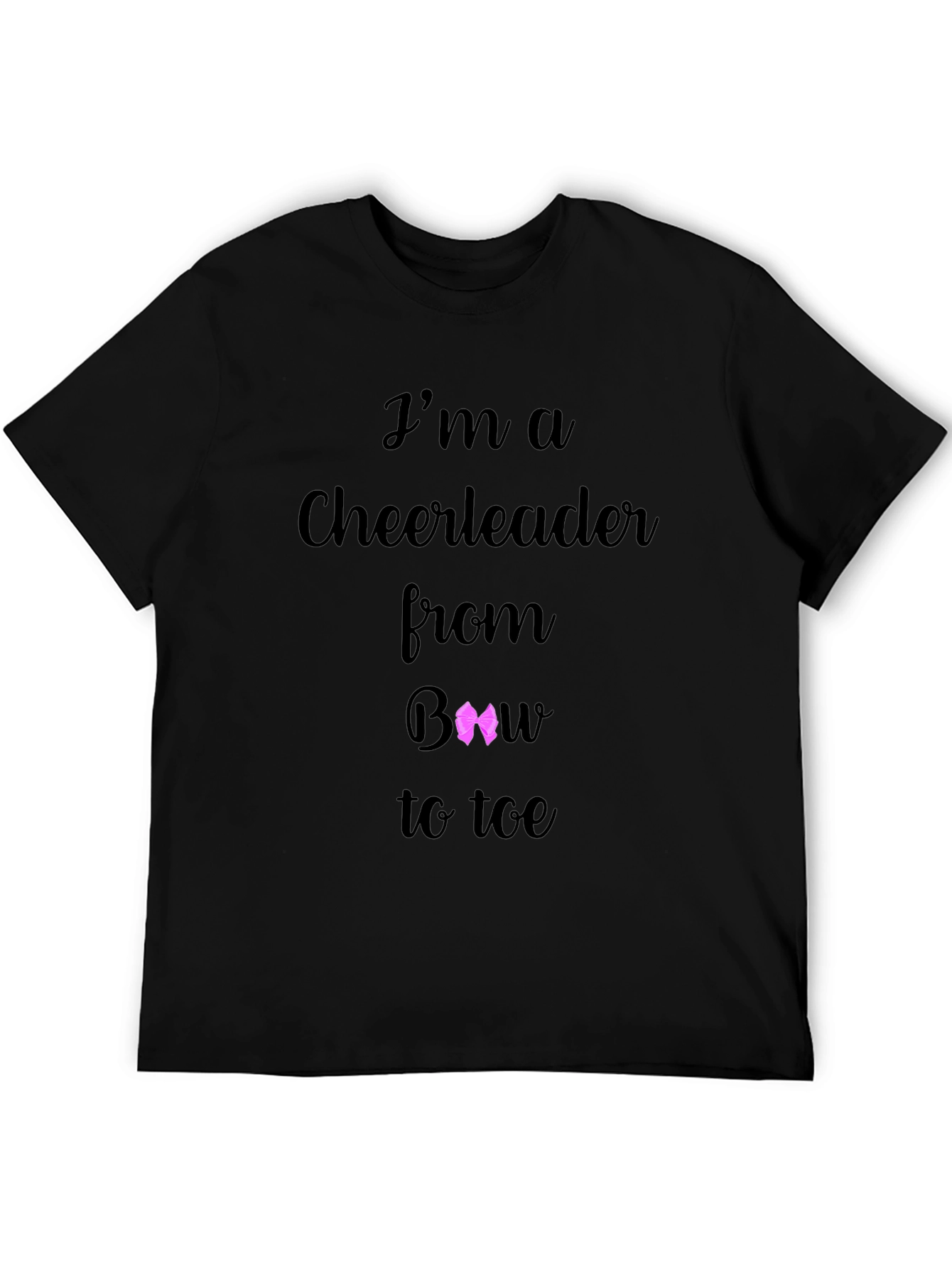 Cheerleader T-Shirt - Bow to Toe