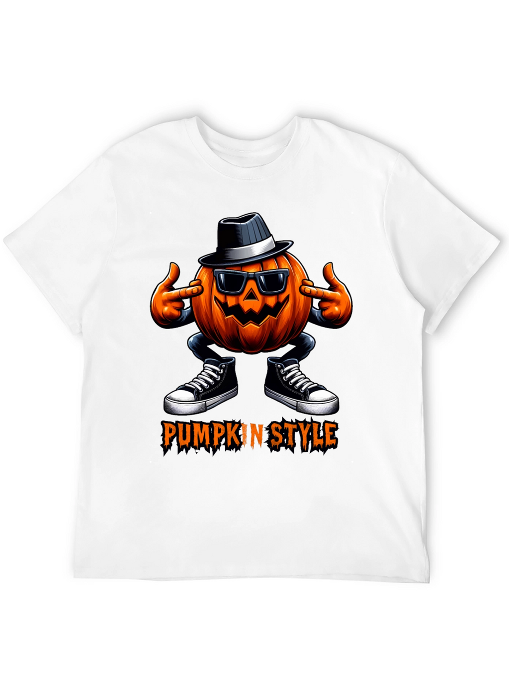 Pumpkin Style Halloween T-Shirt