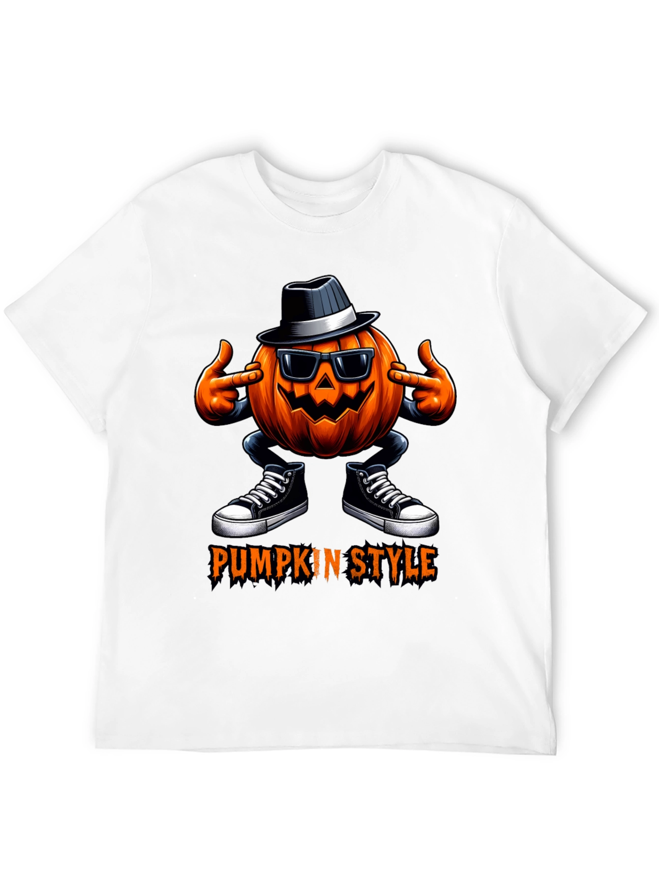 Pumpkin Style Halloween T-Shirt