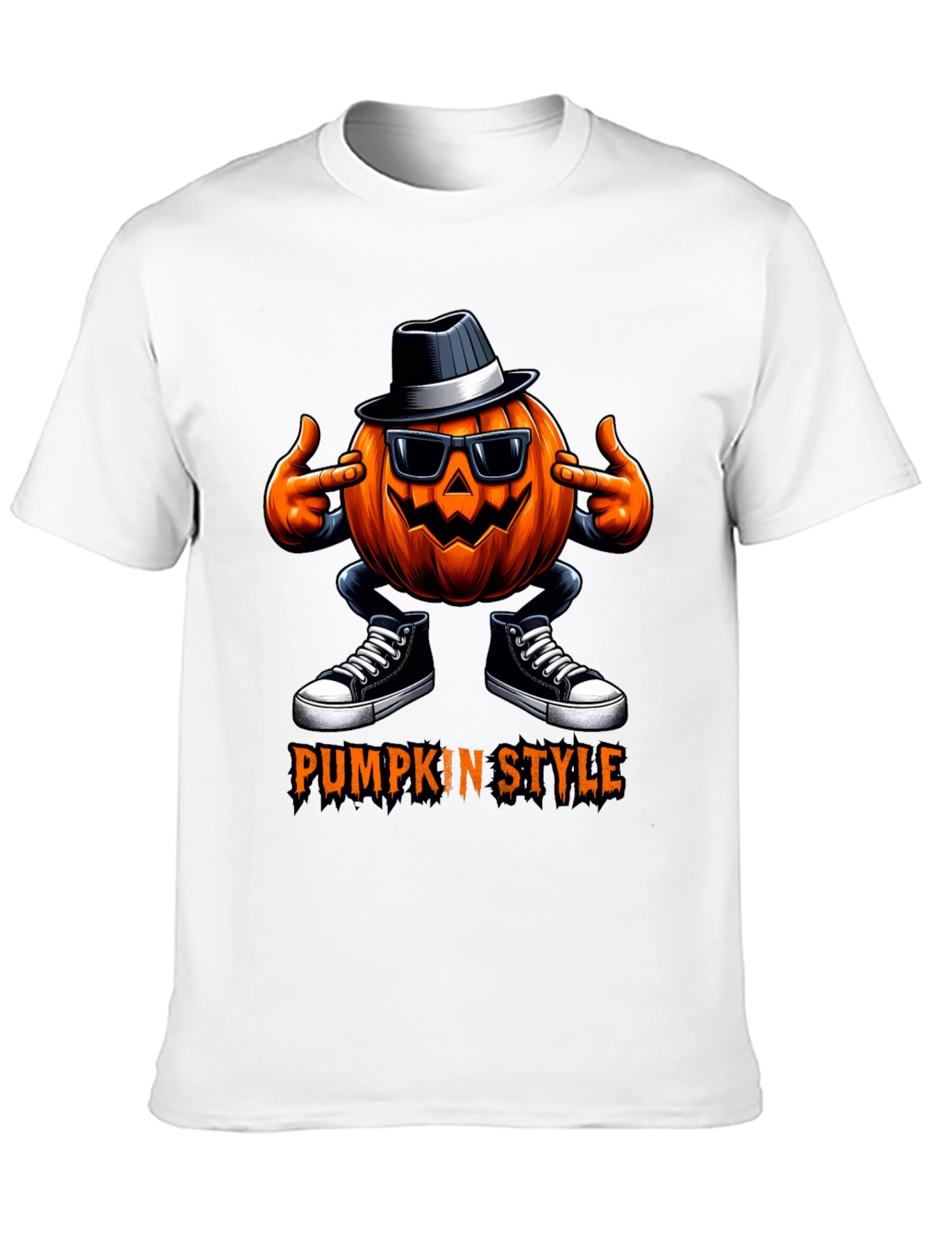 Pumpkin Style Halloween T-Shirt