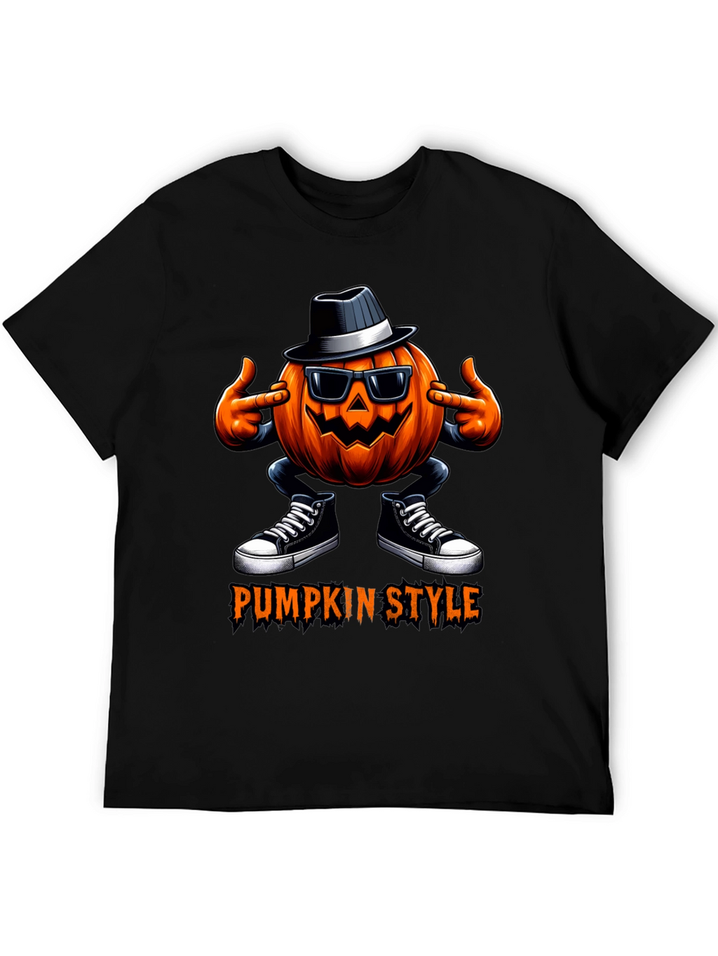 Pumpkin Style Halloween T-Shirt
