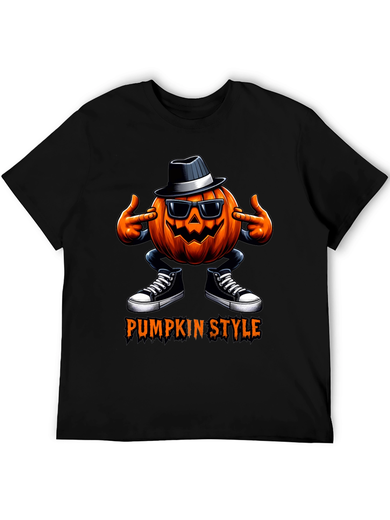 Pumpkin Style Halloween T-Shirt