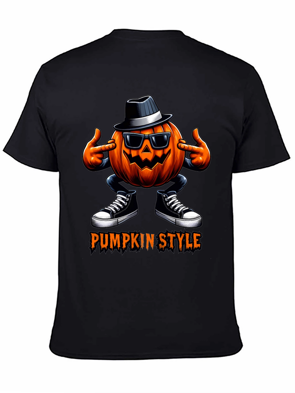 Pumpkin Style Halloween T-Shirt