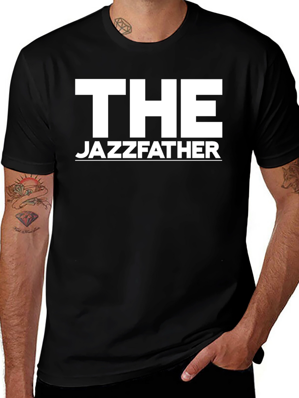 The Jazzfather T-Shirt - Classic Black Tee