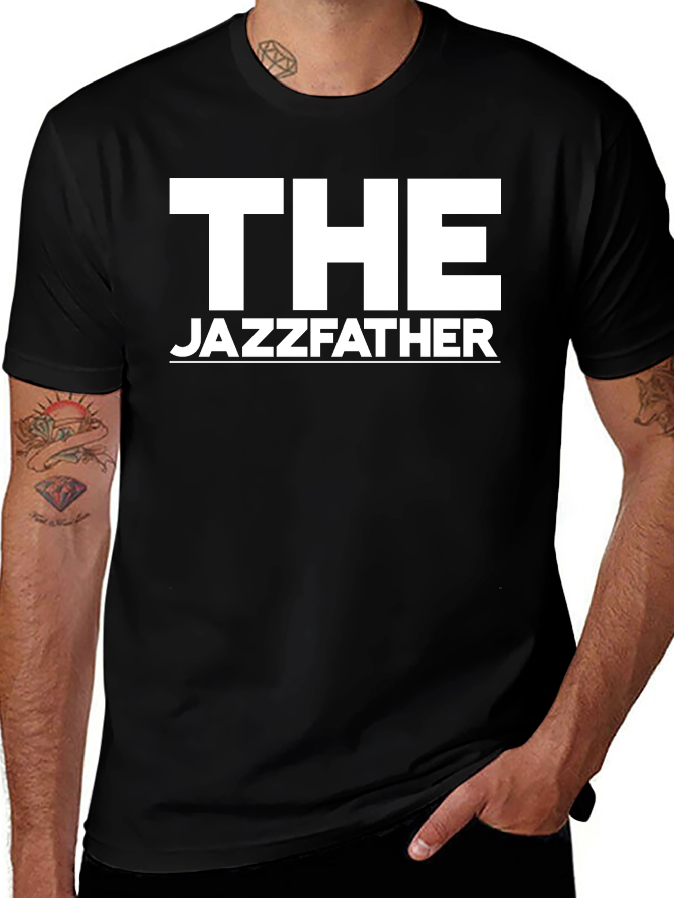 The Jazzfather T-Shirt - Classic Black Tee