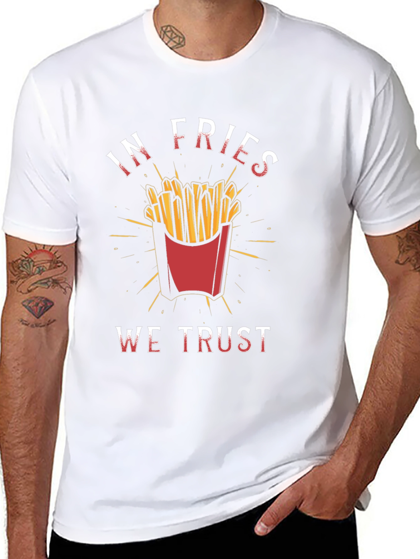 In Fries We Trust Graphic Tee