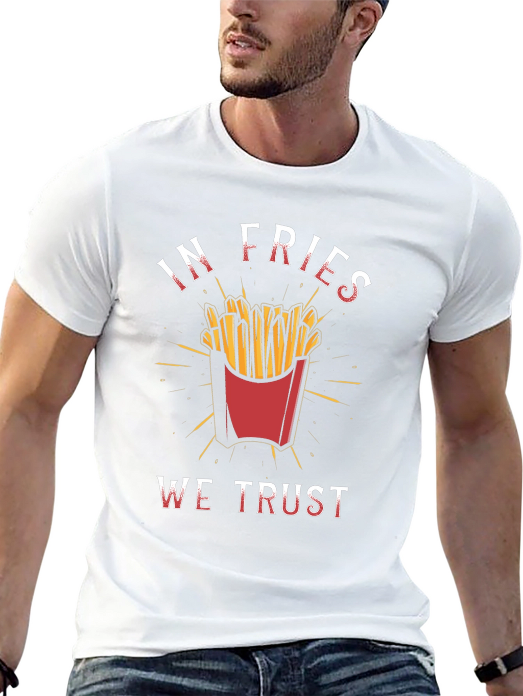 In Fries We Trust Graphic Tee