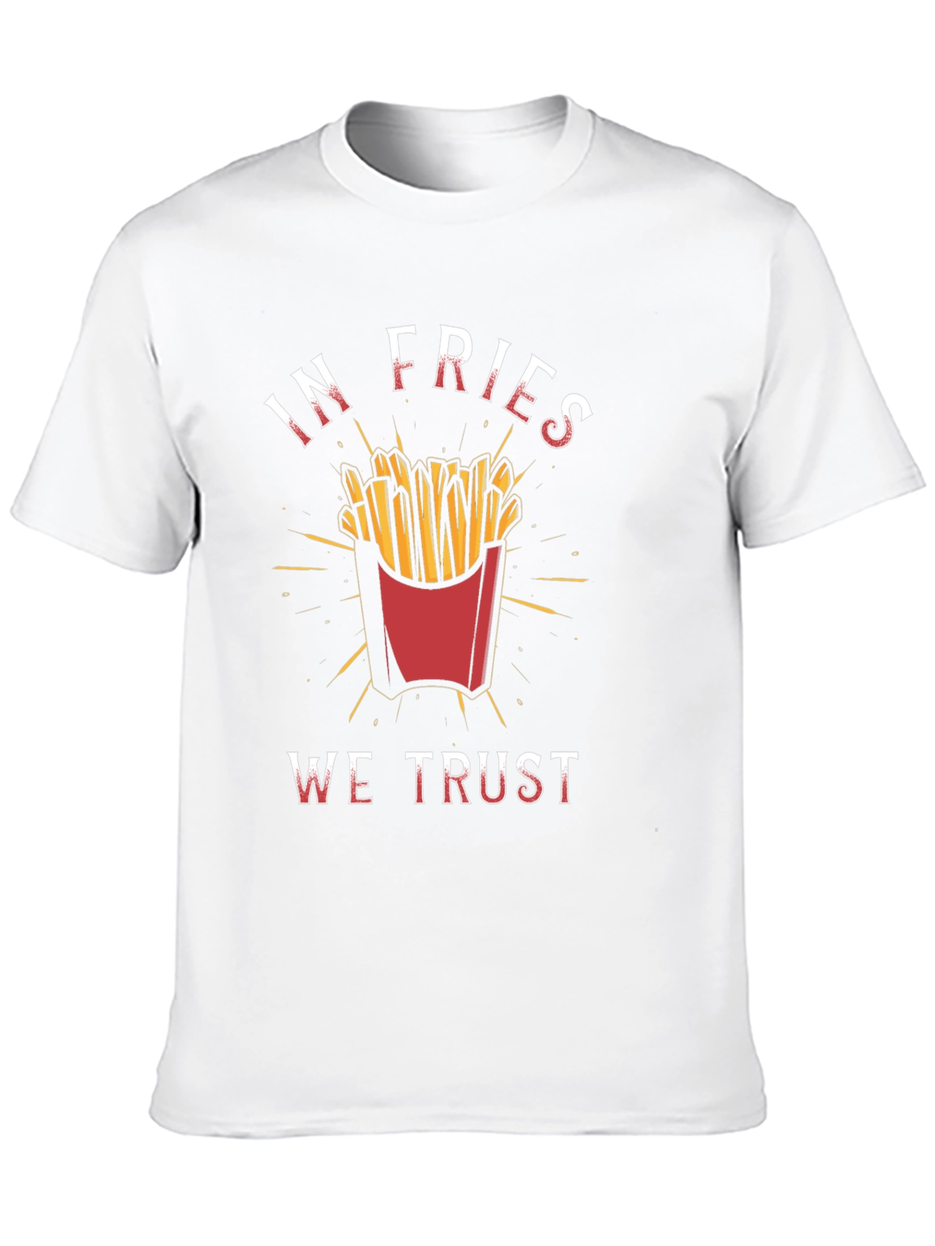 In Fries We Trust Graphic Tee