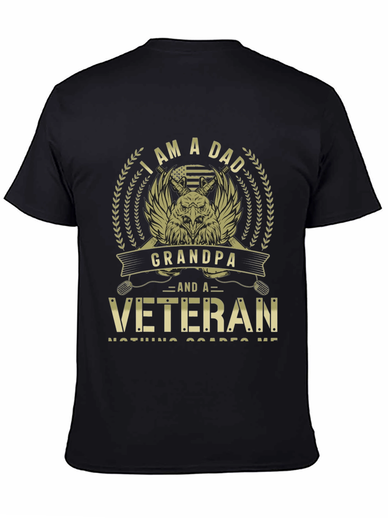 I am a Dad Grandpa Veteran T-Shirt