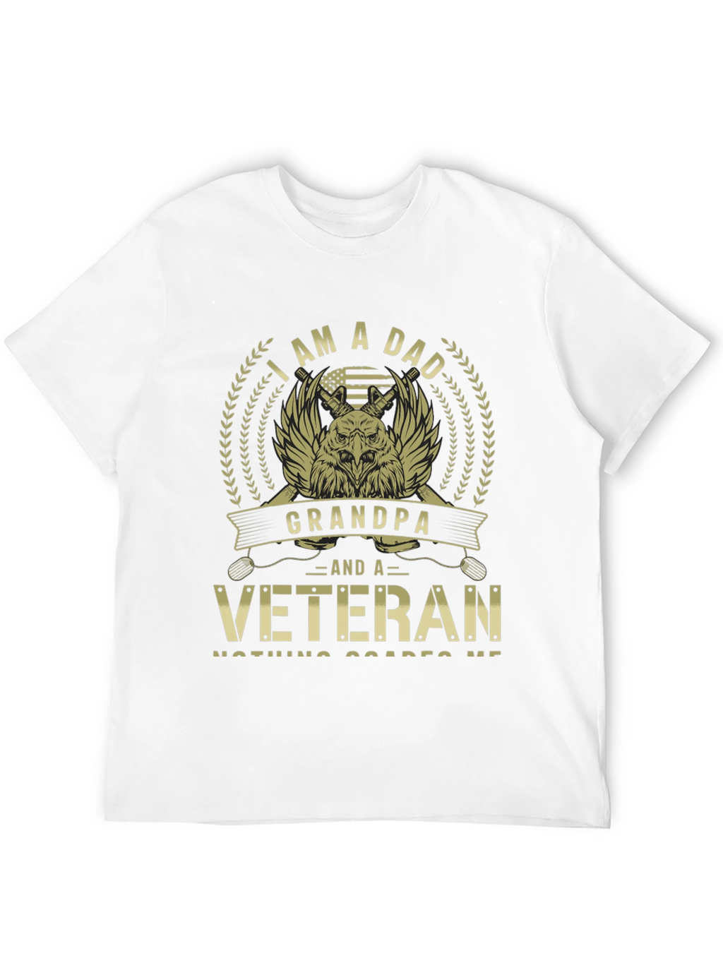 I am a Dad Grandpa Veteran T-Shirt
