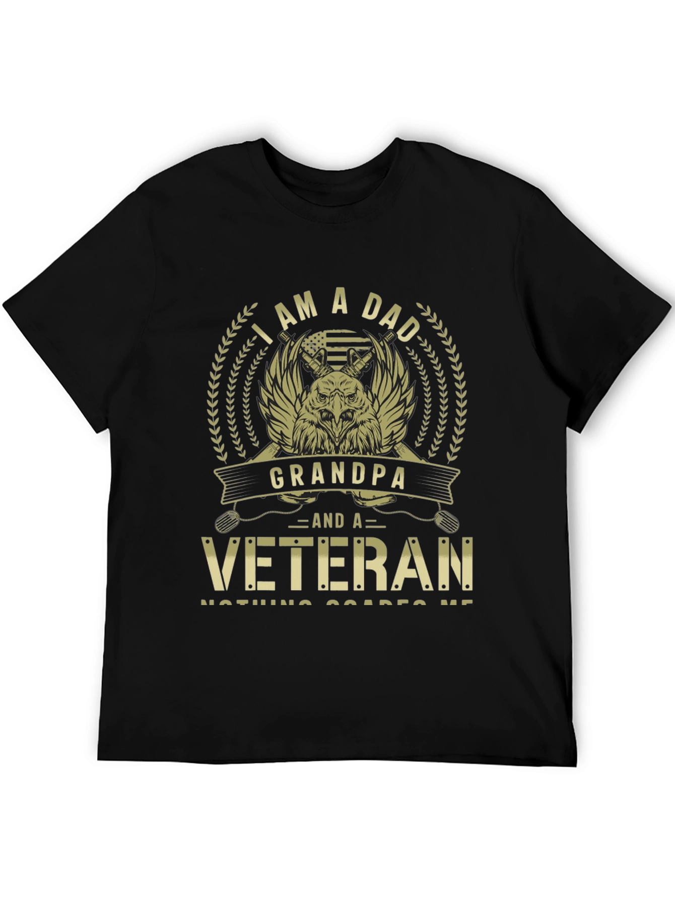 I am a Dad Grandpa Veteran T-Shirt