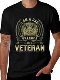 I am a Dad Grandpa Veteran T-Shirt