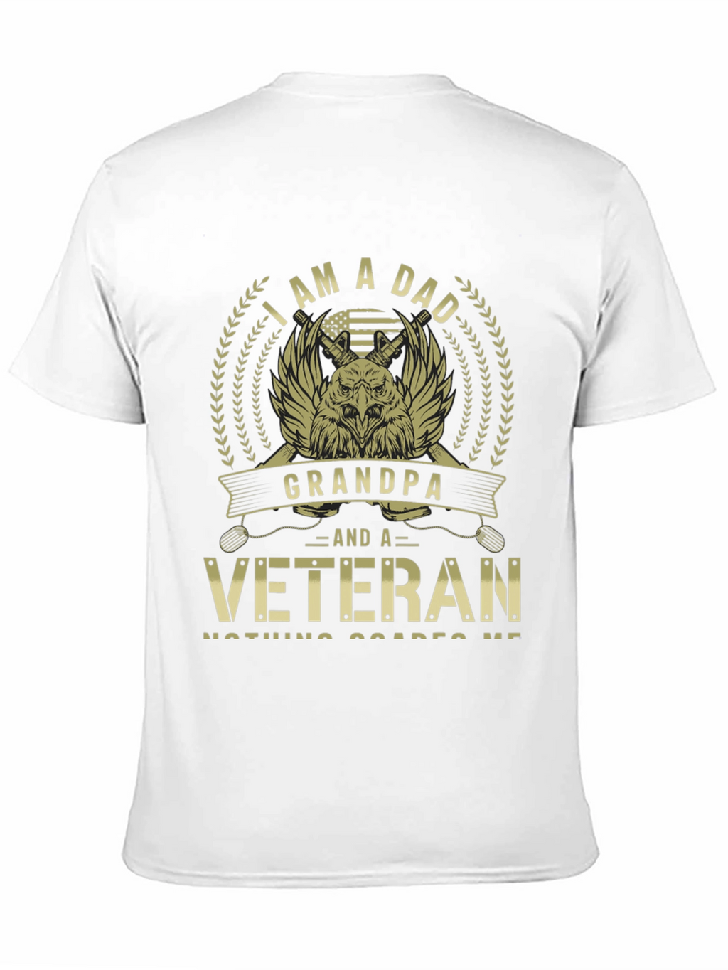 I am a Dad Grandpa Veteran T-Shirt