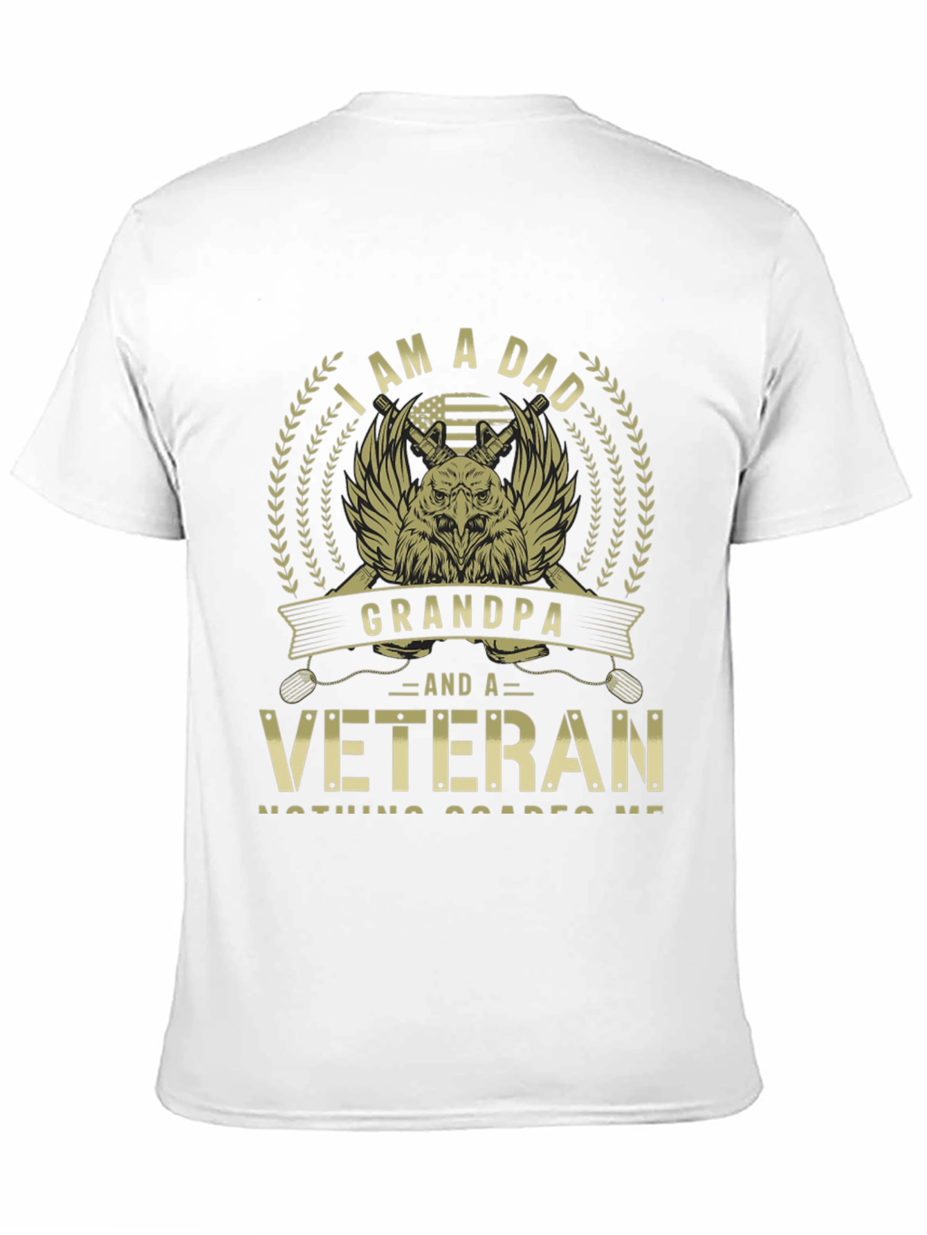 I am a Dad Grandpa Veteran T-Shirt