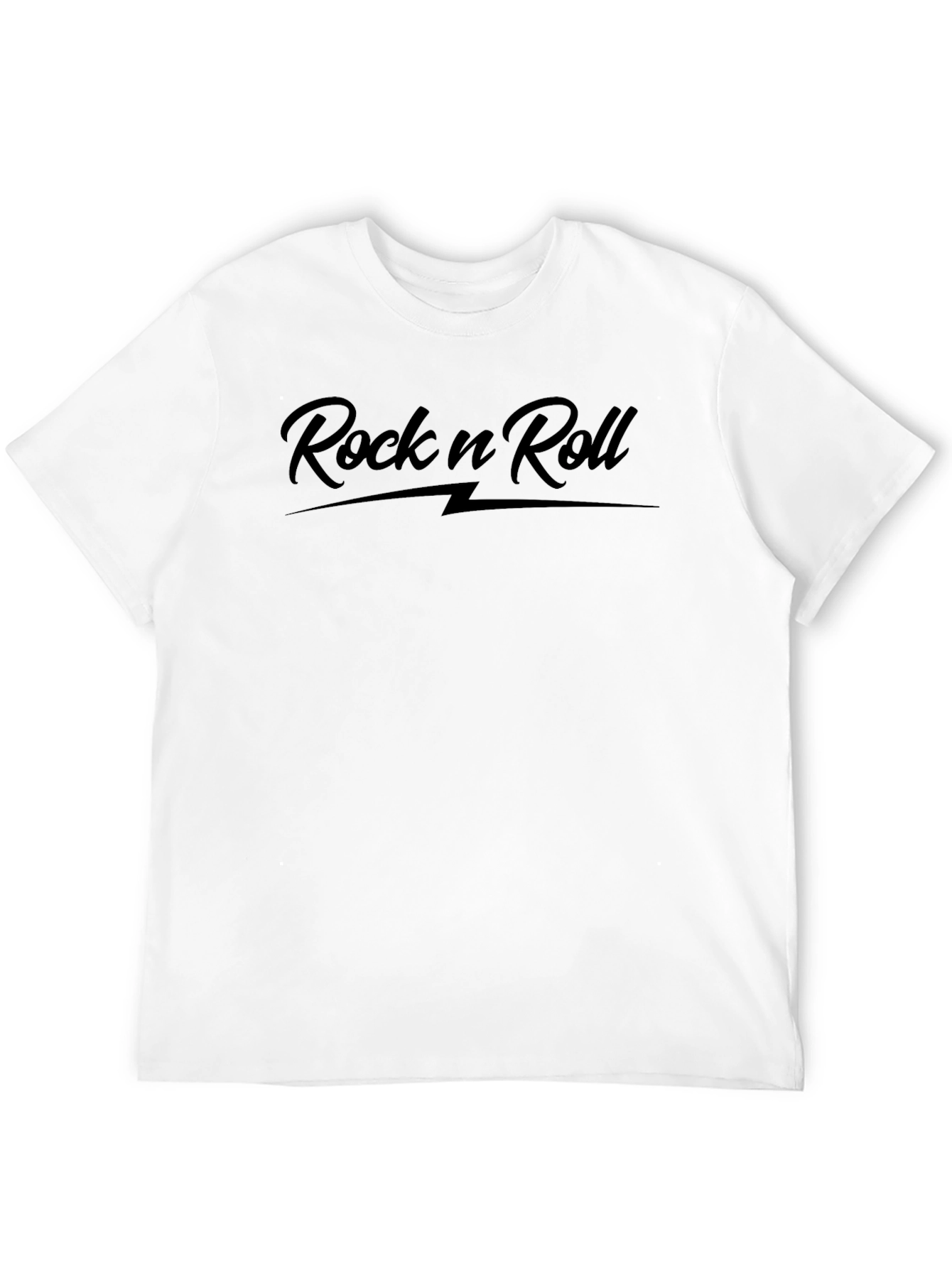 Rock n Roll T-Shirt - Classic Black Tee