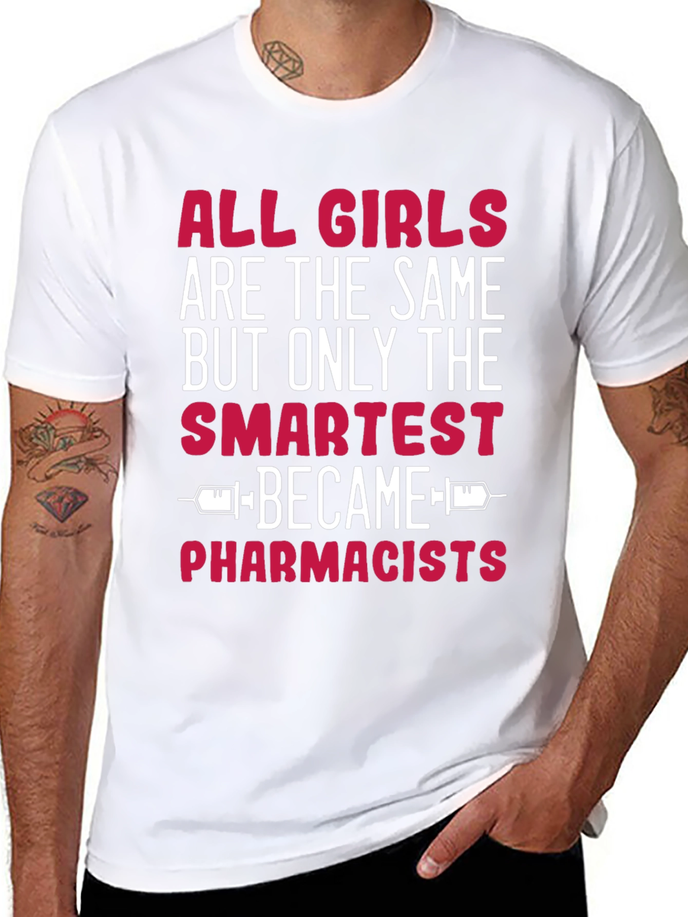 Smartest Pharmacists T-Shirt - Funny Novelty Gift