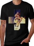 Lion Cross Graphic Tee - Cool & Stylish
