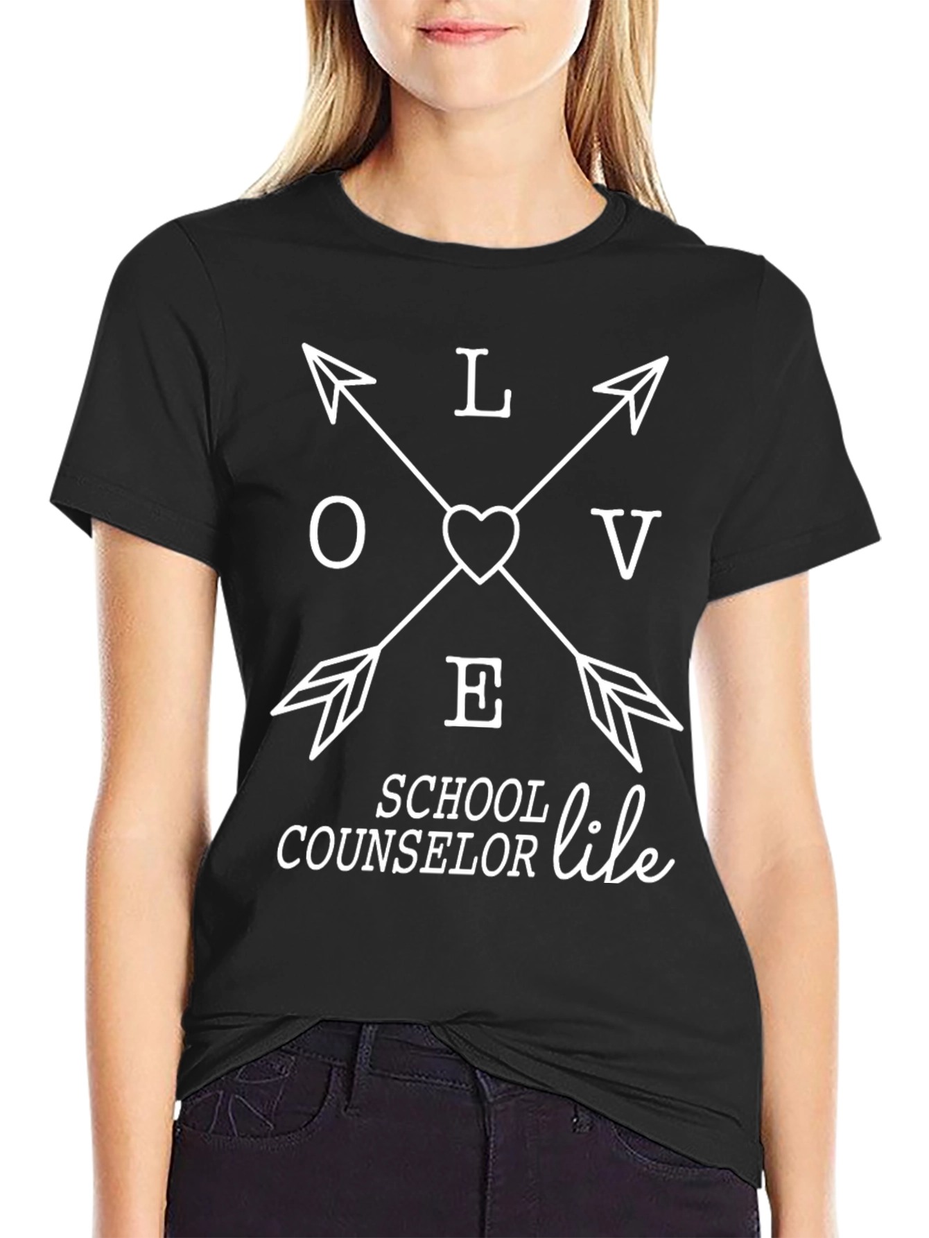 School Counselor LOVE Graphic Tee